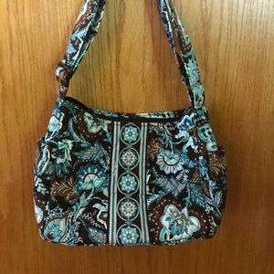 Vera Bradley On-the-Go bag in Java Blue